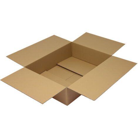 Faltkarton 2-wellig Maße 780x580x200mm Qualität 2.30BC braun braun