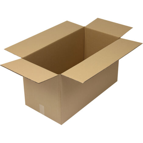 Faltkarton 2-wellig Maße 785x385x425 mm Qualität 2.35BC braun braun