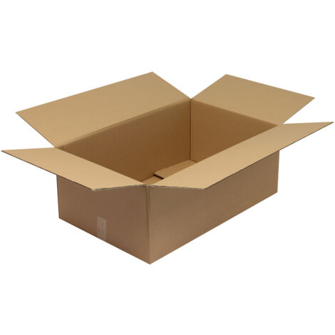 Faltkarton 2-wellig Maße 800x500x300mm Qualität 2.30BC braun braun