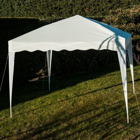 Faltzelt 3 x 3m weiß WERKA PRO