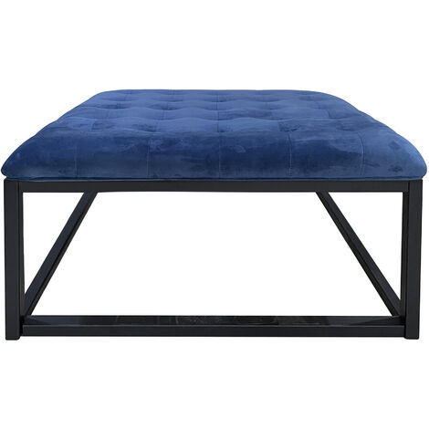 BO LIVING Falun Footstool Midnight Blue
