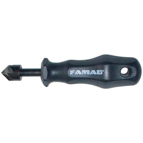 Famag Handsenker WS ÃƒÆ’¸ 16 mm mit Kunststoffheft Material WS 5-schnidig 90Ãƒ€š° Senker