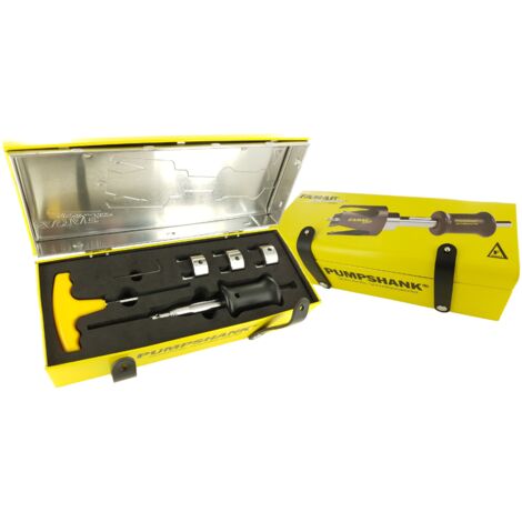Famag Pumpshank mit 3 Adapter und Vorbohrer