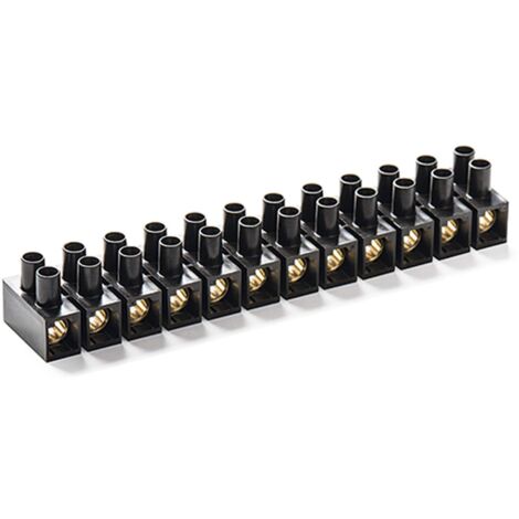 FAMATEL 235 N – Morsetto di collegamento 25 mm 125 A Nero