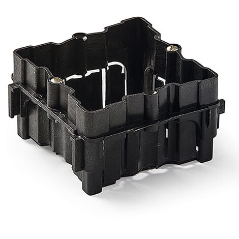 FAMATEL – Caja empotrar universal para mecanismos IP30 66 x 66 mm Unidad Fácil montaje