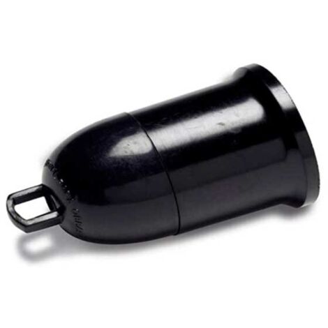 Famatel douille noire E27 fil 175-N