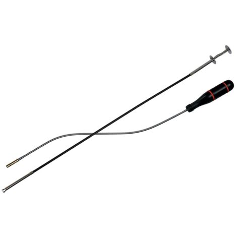 Famex 15111 - Set sollevatore magnetico con impugnatura per artigli, lunghezza 60 cm, portata 700 g, testa magnetica sottile 6,5 mm, con collo di cigno flessibile