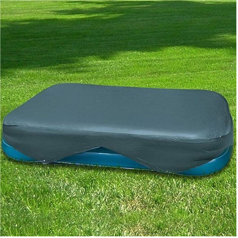 Trade Shop - Copripiscina Family 305X183Cm Copertura Rettangolare Per Piscine Gonfiabili 58412 -