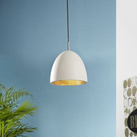 Hängeleuchte Pendelleuchte famlights Beton E27 grau dimmbar