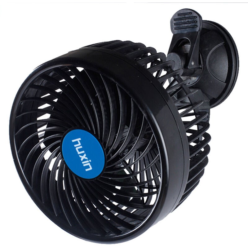 Fan de Voiture Ventilateur de Refroidissement d'ajustement Puissant Silencieux et à Vitesse de Stepless Rotation Variable, Refroidissant Les