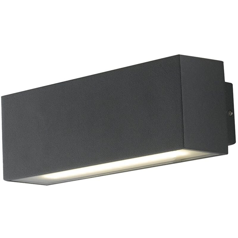 Applique da esterno LED AGERA in alluminio nero