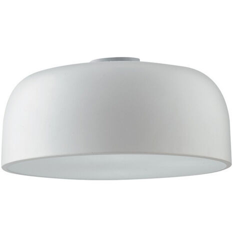 Fan Europe BISTROT Plafón Semi Empotrado Cilíndrico Blanco 38x19,5cm