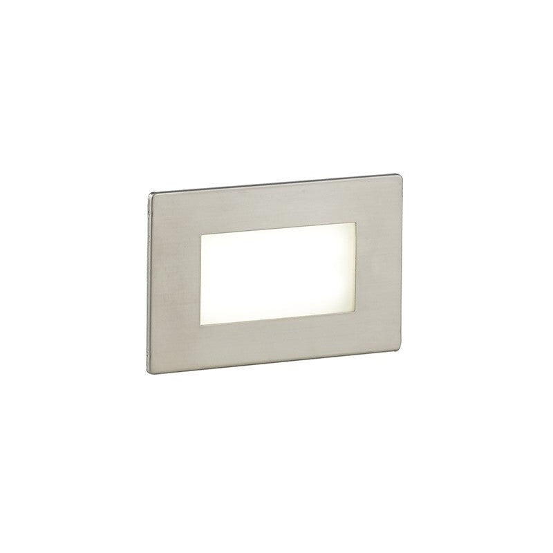 Image of Incasso led per esterno bolt per alloggio 503 con sensore di movimento regolabile 3W 4000K (luce naturale) - Bianco, Nichel