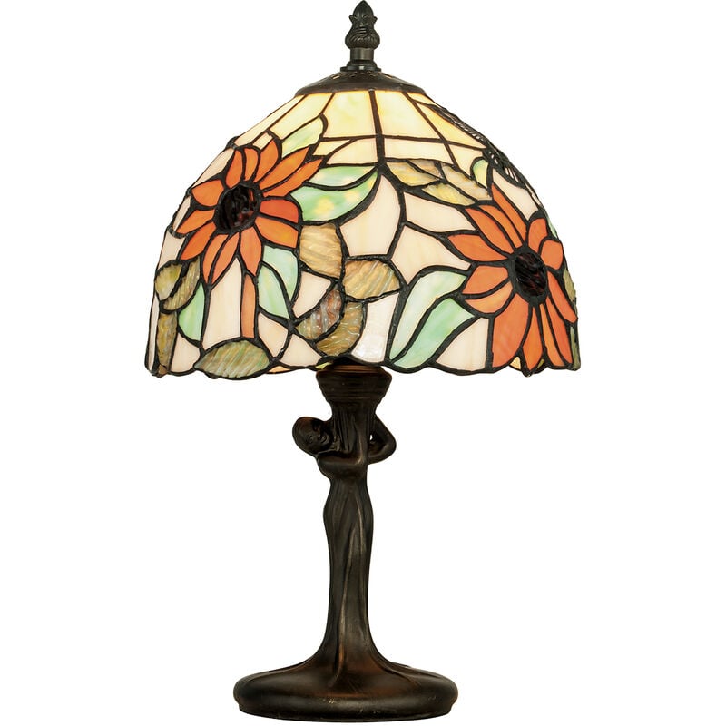 Image of Lampada da tavolo dafne Multicolore in Vetro 1xE14 34x20x20cm. - Multicolore