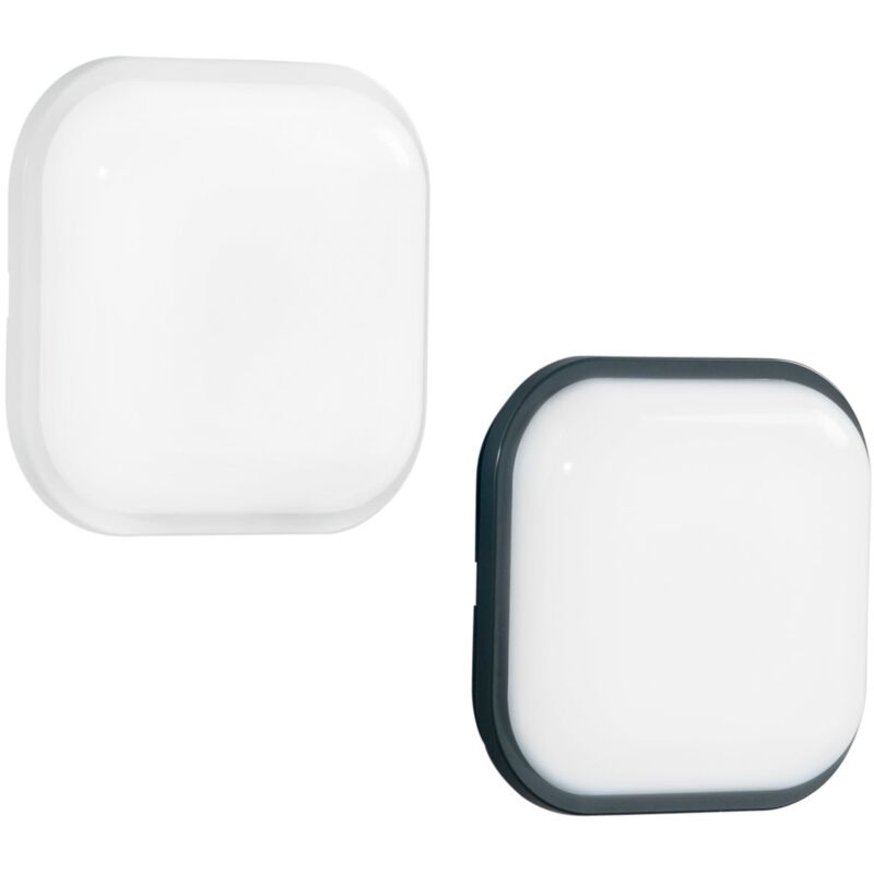 Plafoniera da esterno LED EVER quadrata antracite