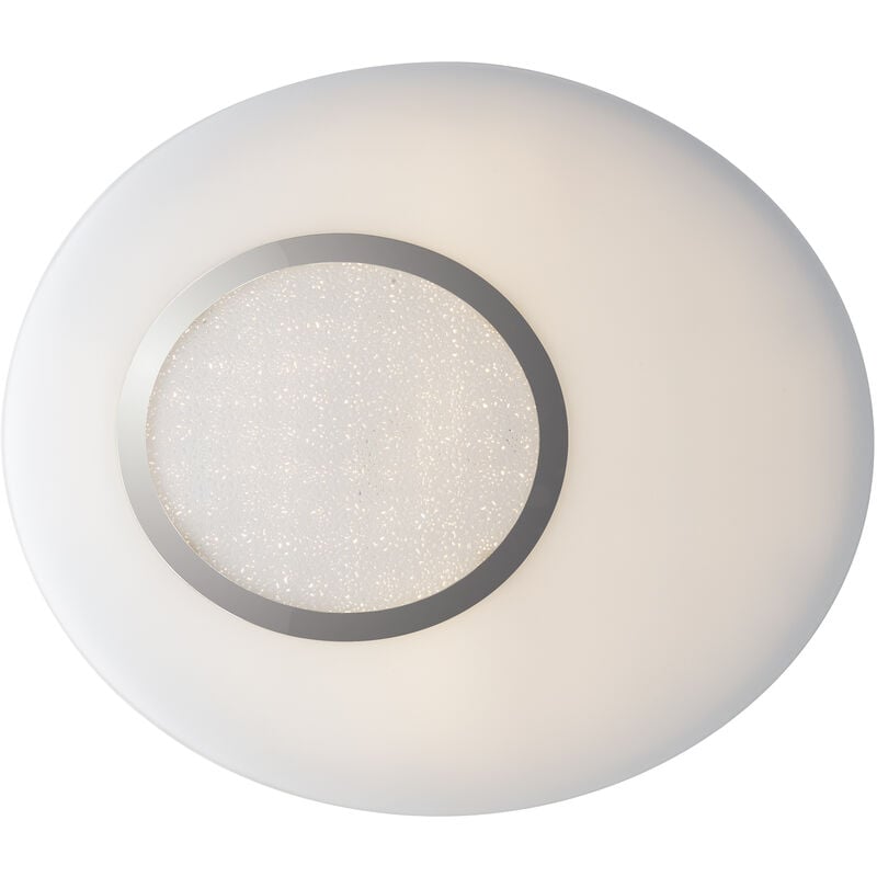 Plafoniera gioia in vetro bianca e metallo 30W