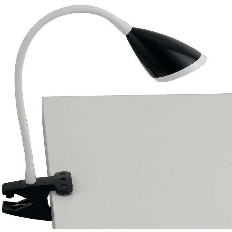 Fan Europe Lighting - Fan Europe Hegel Clamp Reading Table Lamp Black 260Lm 4000K 9.5X33cm