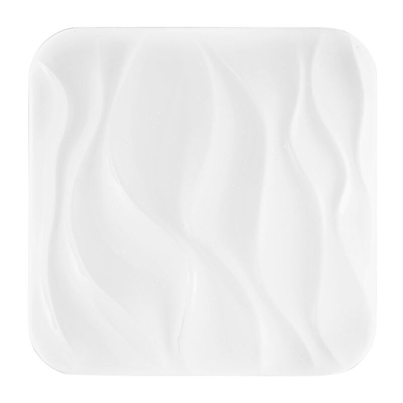 Plafoniera led wave bianca 18W con 3 step cct con