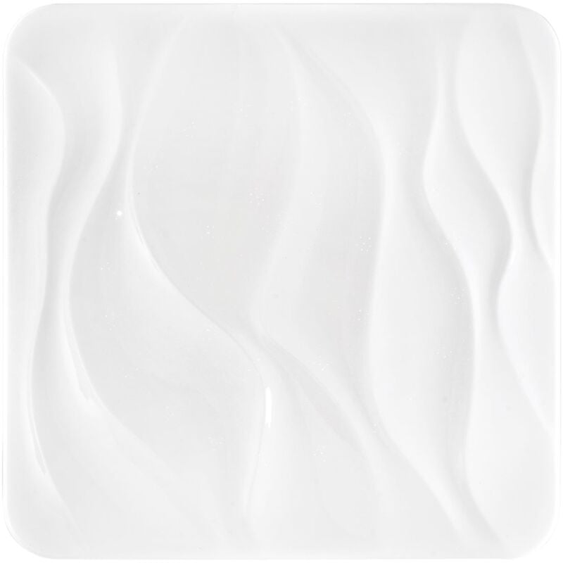 Plafoniera wave bianca con cct, Wi-Fi e