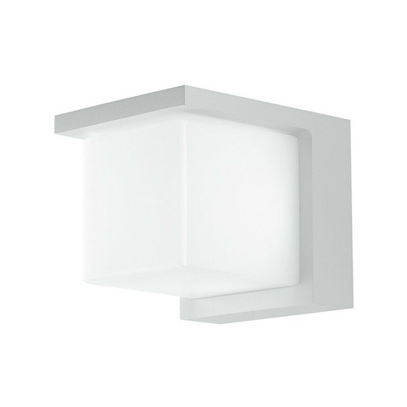 Fan Europe Lighting - Fan Europe NISMO Moderne LED-Außenwandleuchte Weiß, IP54 1020lm 4000K 10x10x12cm