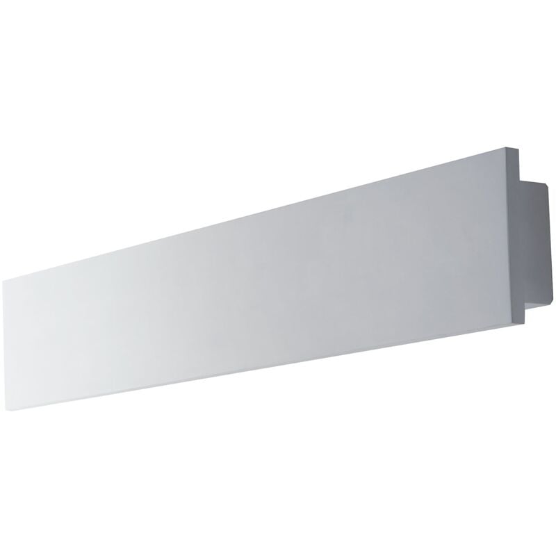 Intec - Applique led ortisei in gesso bianco