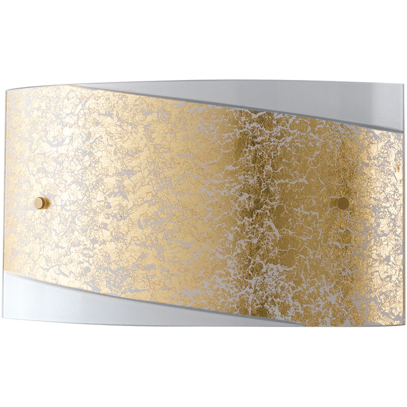 Image of Luce Ambiente E Design - Applique paris oro in vetro (4xE27) - Oro