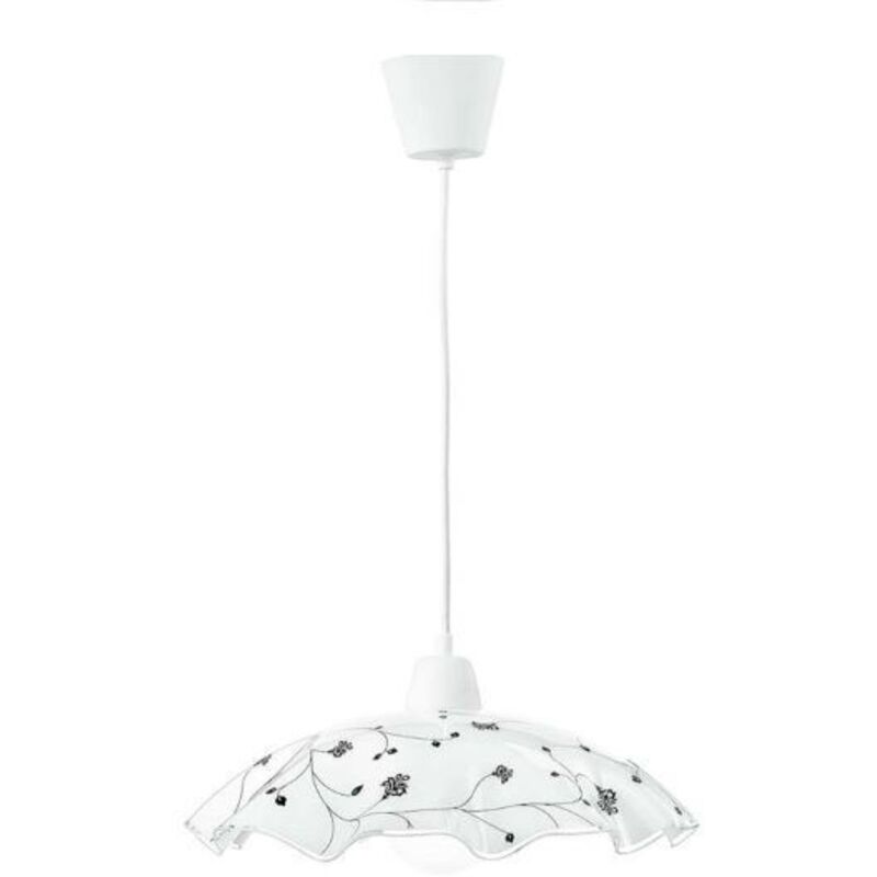 Lampadario Sospensione In Vetro Diametro 42 Cm 1xe27 Root Fan Europe