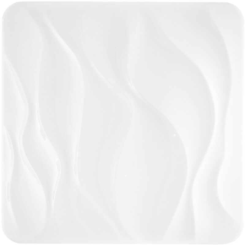 Plafoniera wave bianca con cct, Wi-Fi e