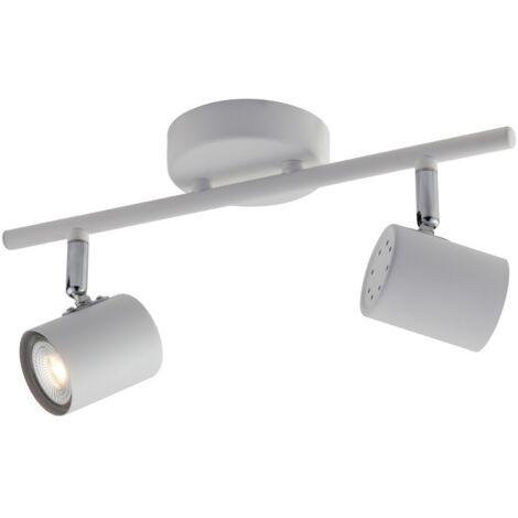 Fan Europe Zero - Foco de techo Twin, blanco, GU10