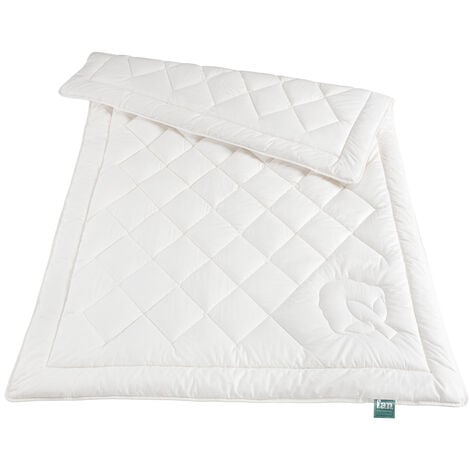 f.a.n. Ganzjahresdecke kbA Baumwolle Steppbett Größe 135x200 cm