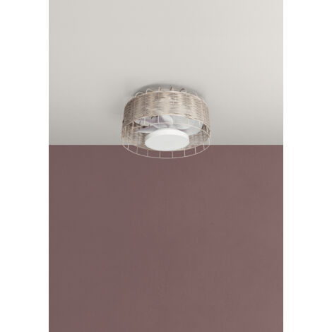 FAN MARA blanco cep. Ø61 DC 30W LED 24W CCT + RC