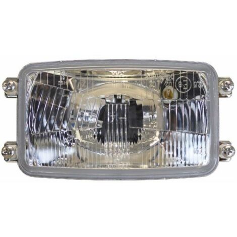 Fanale anteriore asimmetrico 3 luci 165x93mm