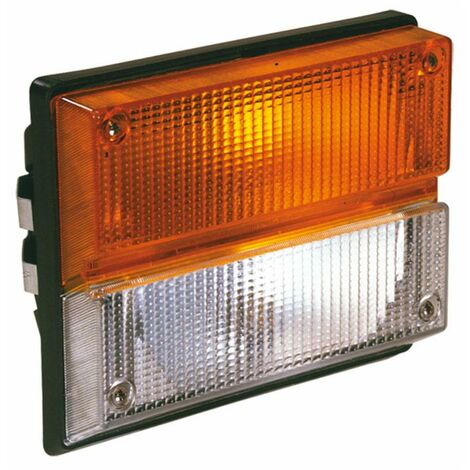 Fanale anteriore dx e sx per trattore dimensioni 188x140mm omologato ECE