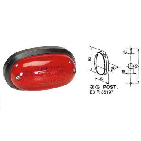 Fanale ingombro dx-sx adattabile a  Cobo 02266000