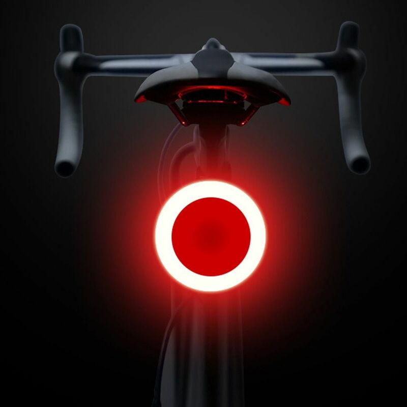 Image of Fanale led posteriore di sicurezza per bici con ricarica usb