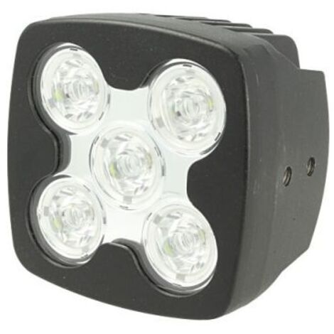 Fanale Led Quadrato Supplementare Ausiliario 50W DC 9V-60V Faro Da Lavoro Di Profondita Per Jeep Camion Barca Super Potente