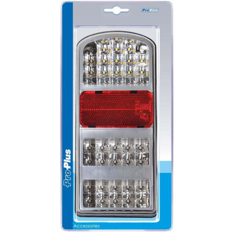 Fanale posteriore 5 funzioni 225x105mm 43led destro in blister