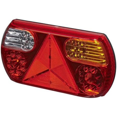 Fanale posteriore 6 funzioni 296x142mm 32led destro