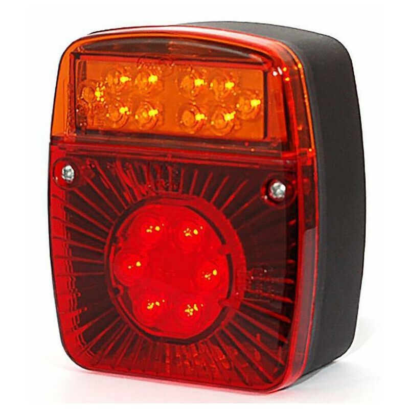 Fanale posteriore a led sx 12-24V, 121x56x101mm