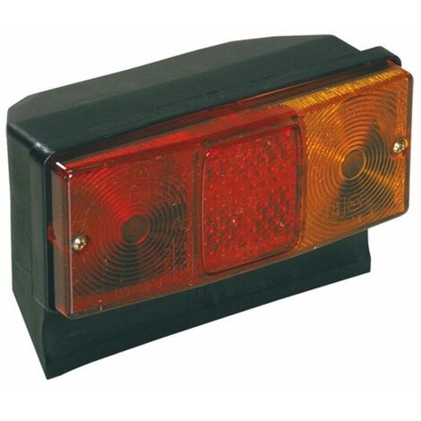 Fanale posteriore alogeno sinistro 160x67mm 4 funzioni luminose