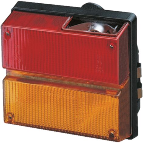 Fanale posteriore alogeno sinistro 188x140mm 4 funzioni luce