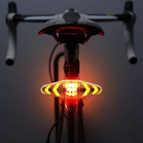 fanale posteriore della bicicletta