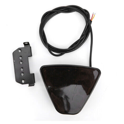Fanale posteriore per auto 12V, 20 LED, indicatori di direzione, luce freno e retromarcia, adatto per moto, ATV, camion, SUV, nero