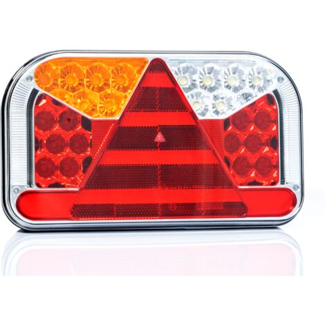Fanale posteriore sinistro LED 12-36V 240x55x140mm