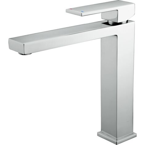 Fangolo mitigeur lavabo haut chromé - Chromé