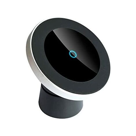 Fantec WIC-Car - Chargeur rapide sans fil à induction, optimisé pour Samsung, iPhone et autres anciens modèles sans Qi, noir