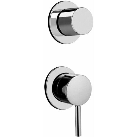 Fantini 5093E881B Parti Esterne per Miscelatore Doccia, Argento