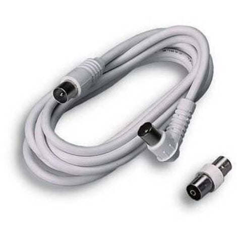 Connettore 5X Corrispondente Spina Di Accoppiamento F Maschio Maschio Antenna Tv Satellitare Coassiale Tv 79141319 - Foto 2