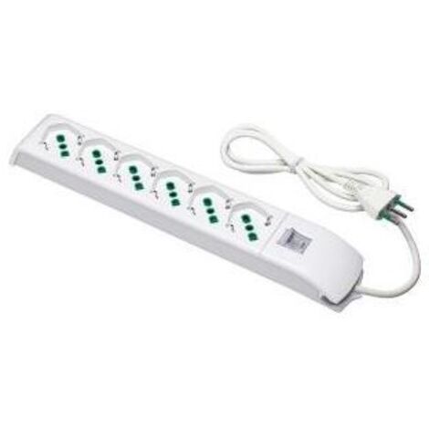 Fanton 4102004 Fme Prolunga Multipresa 3x075 6 Posti con Interruttore