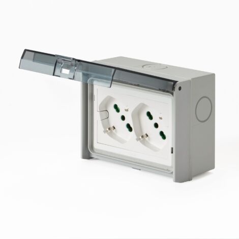 Fanton 421021par Multipresa Opera Plus Ip55 con Scatola